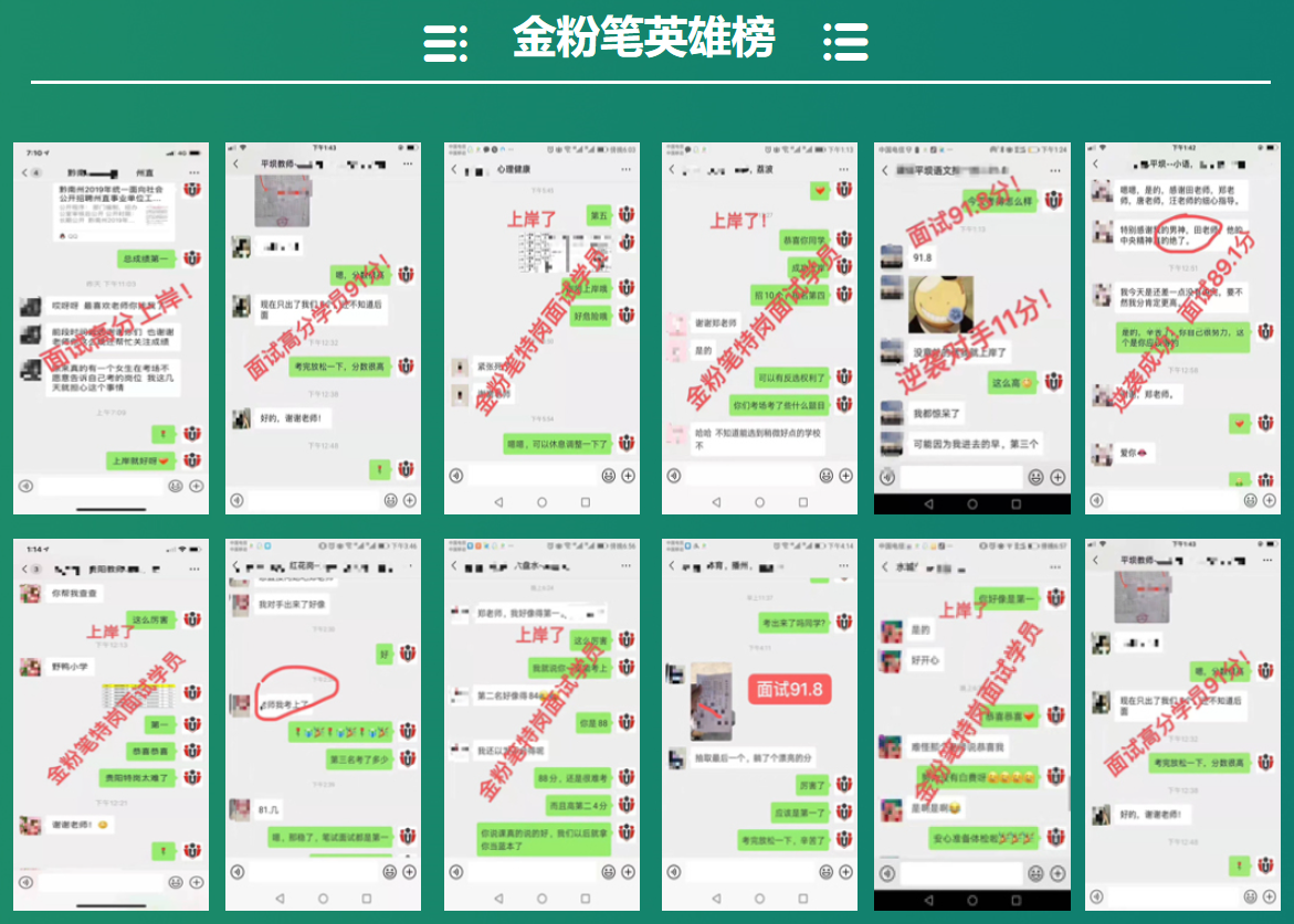 貴陽中小學、幼兒教師招聘成功上岸學員